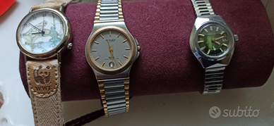 Orologi polso Lotto 2 Wertex+Annex vintage anni 70