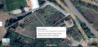 Terreno agricolo vicino paese 5000mq