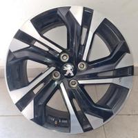 1 cerchio lega peugeot 2008 r17 ls5484