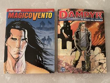 Collezioni Magico Vento e Dampyr 141 albi Bonelli