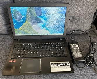 Acer E5-553G-AMD A12+R7 -8GB RAM -256GB SSD -WIN11