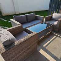 Salotto da giardino divanetti poltrone esterno