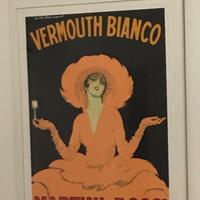 Manifesto originale vintage Vermouth