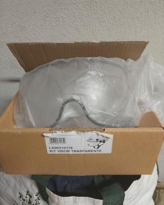 Visiera per casco da lavoro