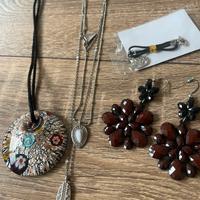 Set 4 gioielli bigiotteria