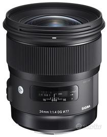 Sigma 35mm f/1.4 Art Attacco EF 