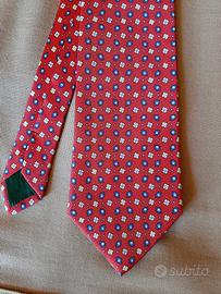 CRAVATTA IN SETA ROSSA