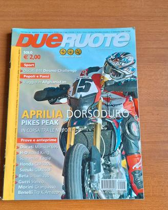 Aprilia dorsoduro rivista dueruote 2008 ducati mon