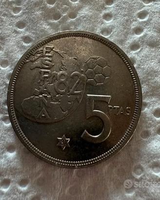 Moneta 5 Pesetas Spagna 1980 - Commemorativa