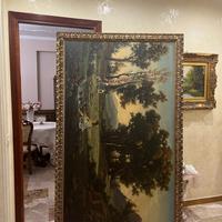 Quadro olio su tela molto grande