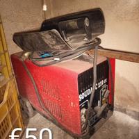 saldatrice con kit completo saldatura 