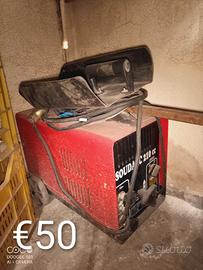 saldatrice con kit completo saldatura 