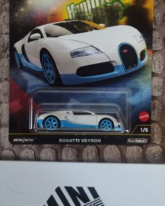 HOT WHEELS PREMIUM BUGATTI VEYRON 1/64