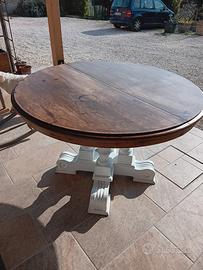 Tavolo tondo allungabile 