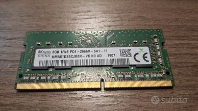 memoria SODIMM Hynix - 8GB PC4 2666Mhz