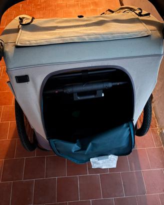 Rimorchio bici hauck