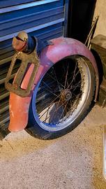 Gilera Saturno cerchio, parafango e portatarga