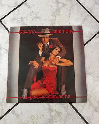 Vinile Celentano un po' artista un po' no