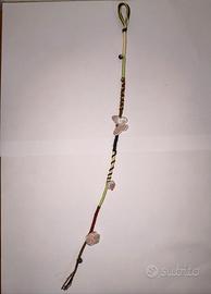 Treccia Capelli Boho Chic Fatta a Mano c/Ciondoli