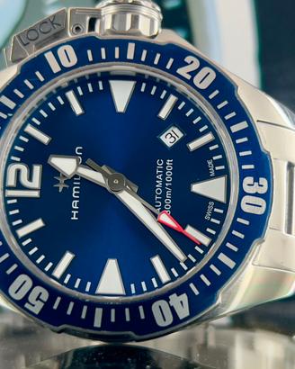 hamilton Khaki Navy Frogman Auto Carica automatica