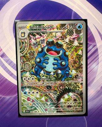 Carta Pokemon Seismitoad #105 ENG