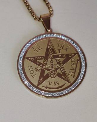 Collana Amuleto Tetragrammaton Portafortuna 