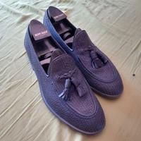 Mocassini Fratelli Rossetti pelle intrecciata 41