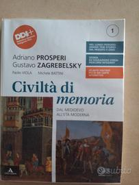 Civiltà  di memoria - dal Medioevo all'età moderna