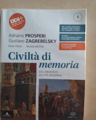 Civiltà  di memoria - dal Medioevo all'età moderna