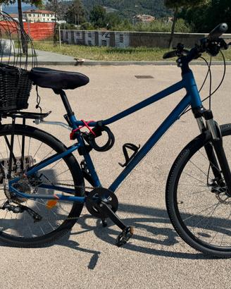 Bici trekking RIVERSIDE 500 blu