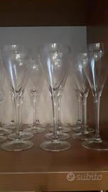 bicchieri di cristallo. 