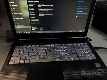 PC notebook HP  pavilion BC-014nl SSD nVidia 16 gb