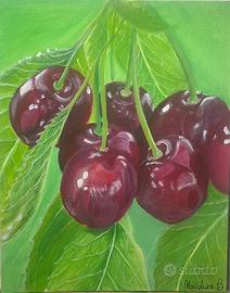 La Puglia in cucina. Acrilico su cartone telato