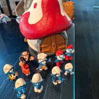 Schleich casa dei puffi