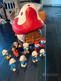 Schleich casa dei puffi