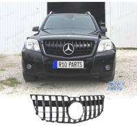 GRIGLIA MERCEDES GLK X204 08-12 LOOK AMG NERO LUCI