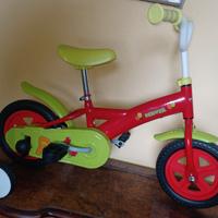 BICICLETTA BAMBINO BAMBINA CON ROTELLE NUOVA