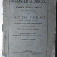Magister Choralis Canto Fermo ed. F.Pustet (1888)