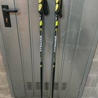 bastoni sci racchette neve 125 cm