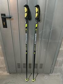 bastoni sci racchette neve 125 cm