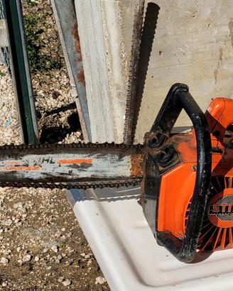 motosega stihl 015 non funzionante