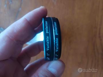Filtro polarizzatore variabile da 2"