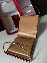 Porta banconote/ taccuino  pelle Cartier