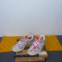 nike dunk x off white viola