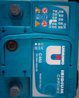 Batteria auto Urano 50 AH
