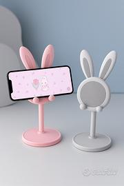 Supporto Telefono con Orecchie da Coniglio