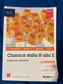 Libro Scienze Chimica dalla H alla Z Ed. Arancio