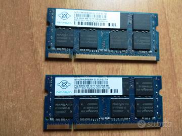 Memoria RAM PC2-5300S-555-12-F1 1GB