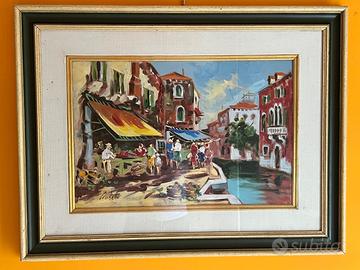 Dipinto quadro raffigurante Venezia