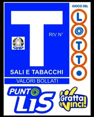 Tabacchino lotto 10&lotto alto reddito annuale